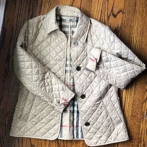 Burberry quilted jacket